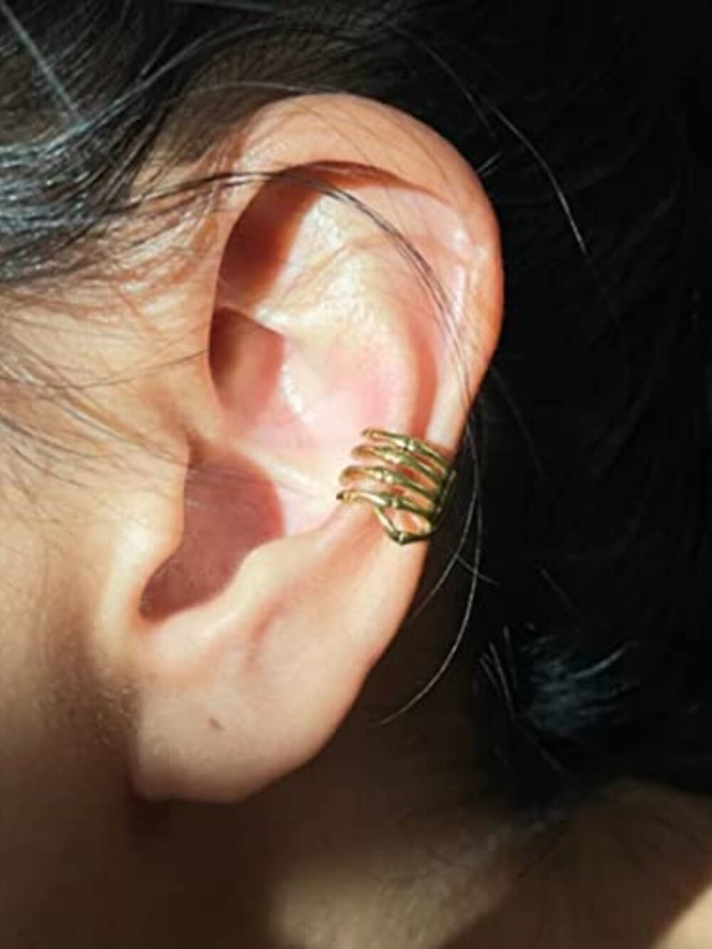 Skeleton Hand Ear Cuffs & Earrings - Halloween Clip Ons & Gifts